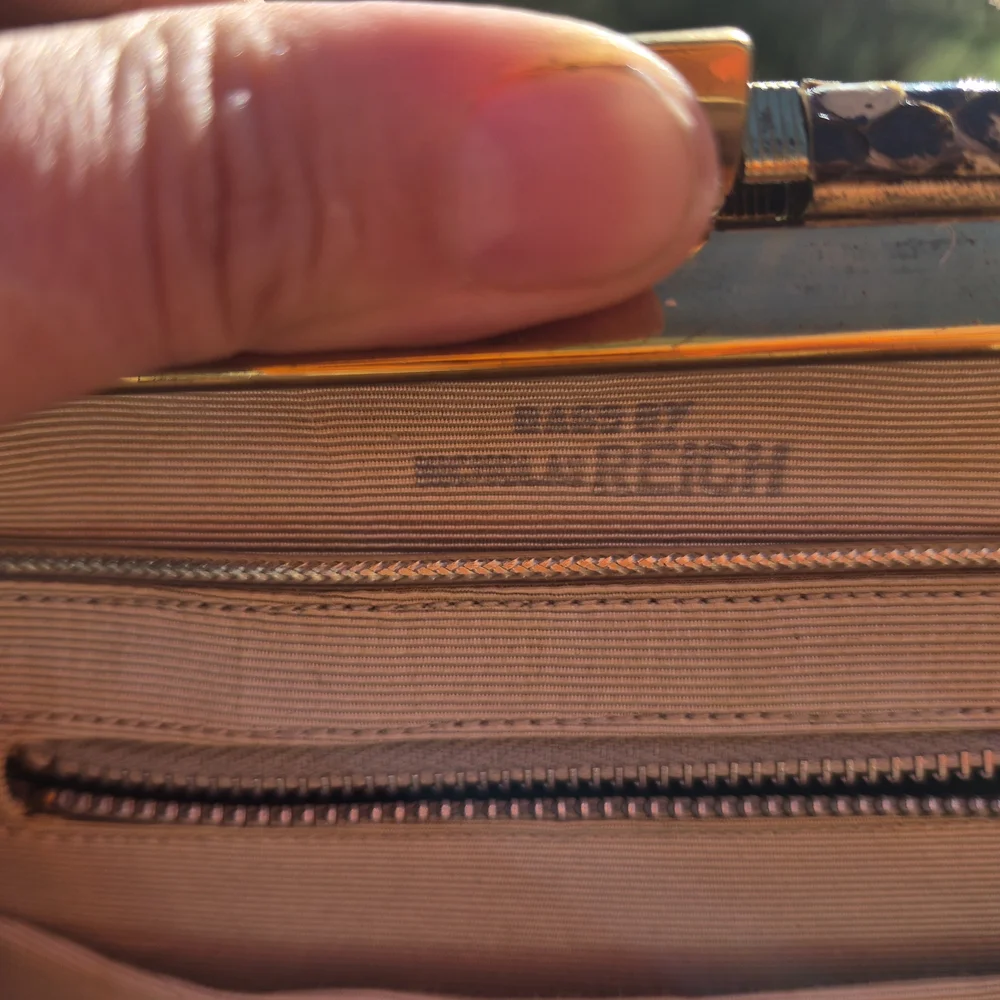 Vintage Python Bag - Picture 5 of 5
